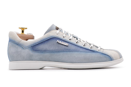 Sneakers ultra leggera in suede