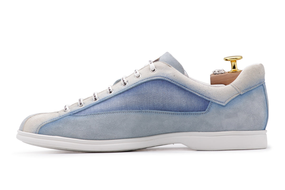 Sneakers ultra leggera in suede