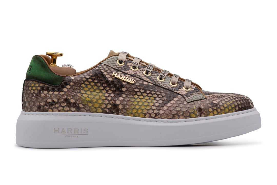 Sneakers in pitone multicolor