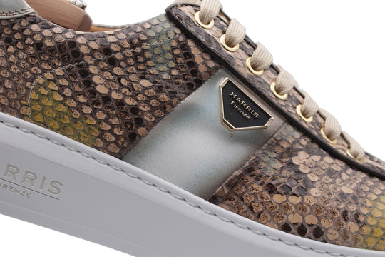 Sneakers in pitone multicolor