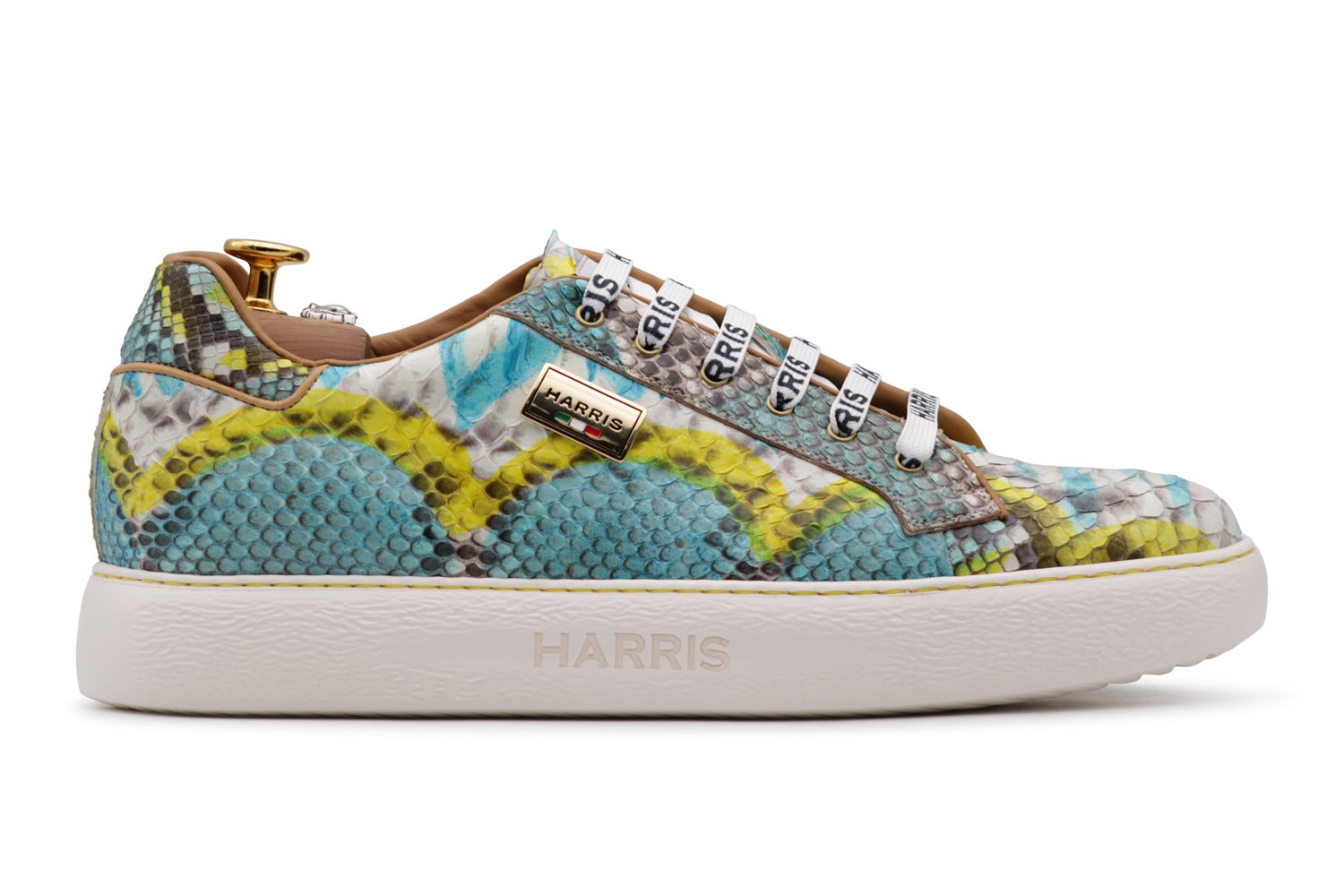 Multicolor python sneakers – Harris Shoes 1913