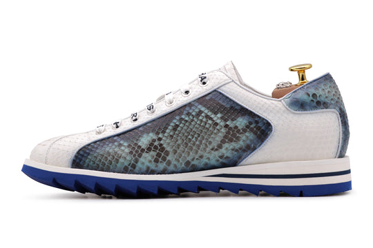 Sneakers aus Pythonleder