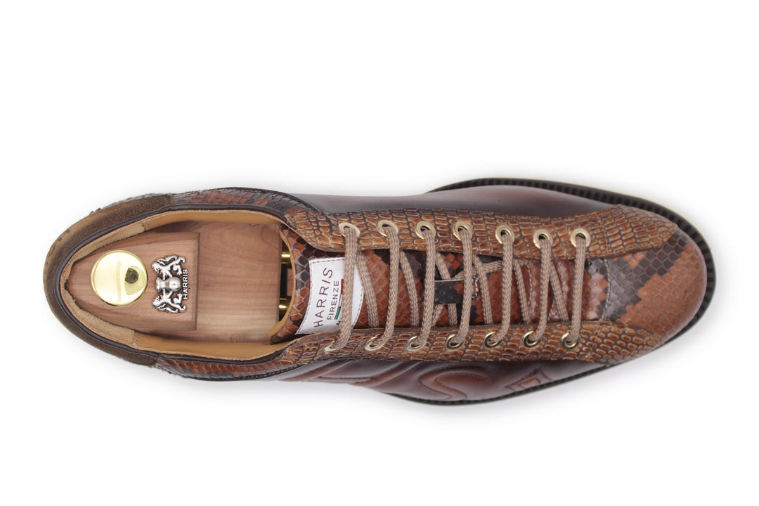2817 HS Python-Sneaker – Braun