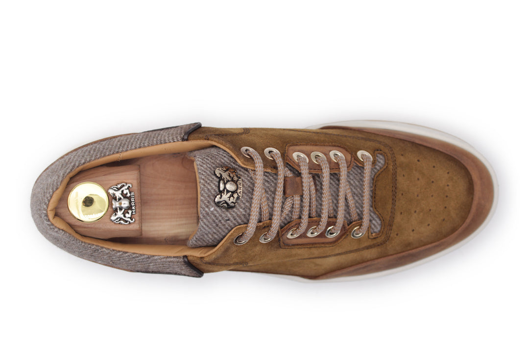 Bruno Wildleder-Sneaker – Braun