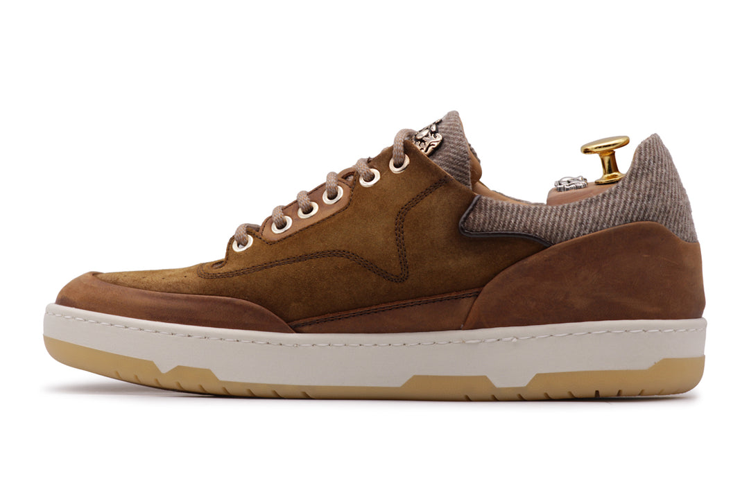 Bruno Wildleder-Sneaker – Braun