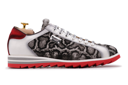 2817 Cavallino Sneakers – White and Grey