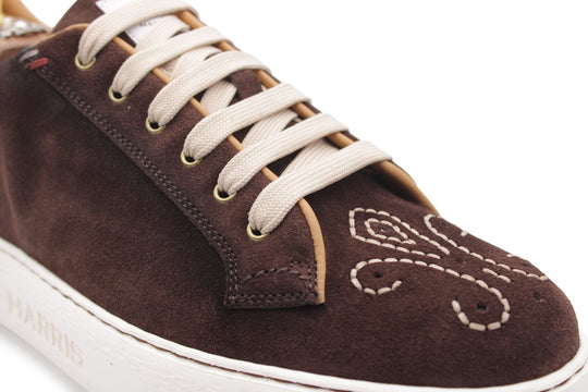 London Suede Sneakers – Testa di Moro