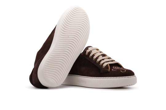 London Suede Sneakers – Testa di Moro