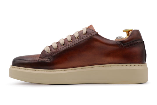 Baskets London Brogue – Marron