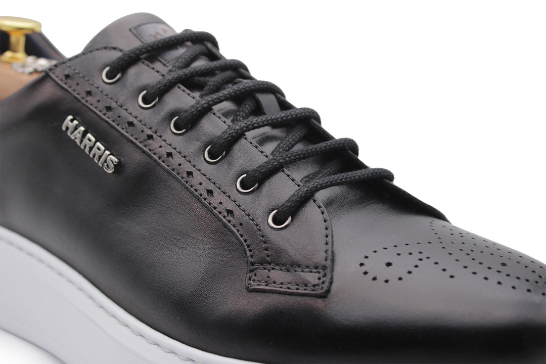Baskets London – Gris et Noir
