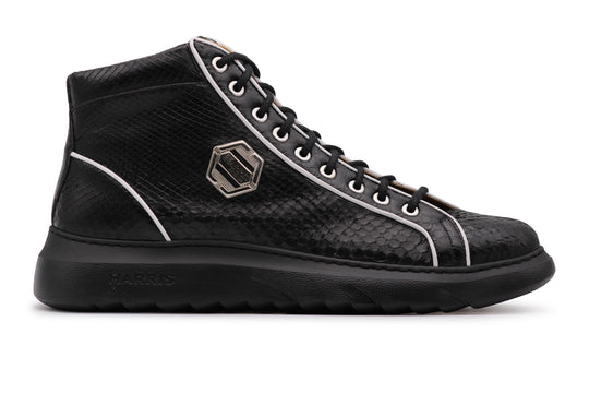 Polacchino in Pitone 3019 - Nero
