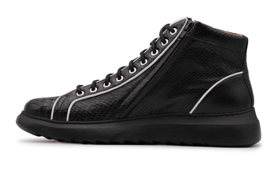 Polacchino in Pitone 3019 - Nero
