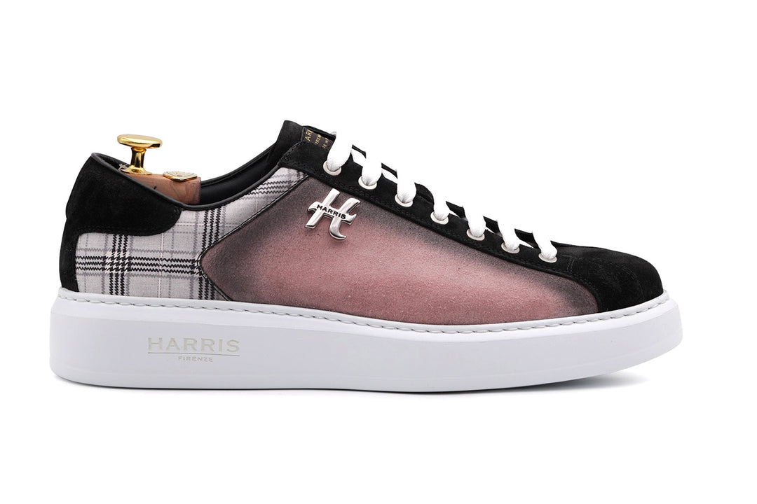 Baskets en cuir