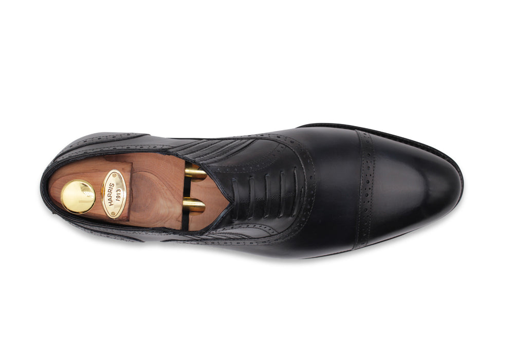 Richelieu Slip-On avec Décorations Brogue