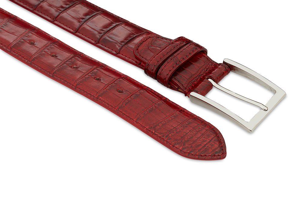 Crocodile belt